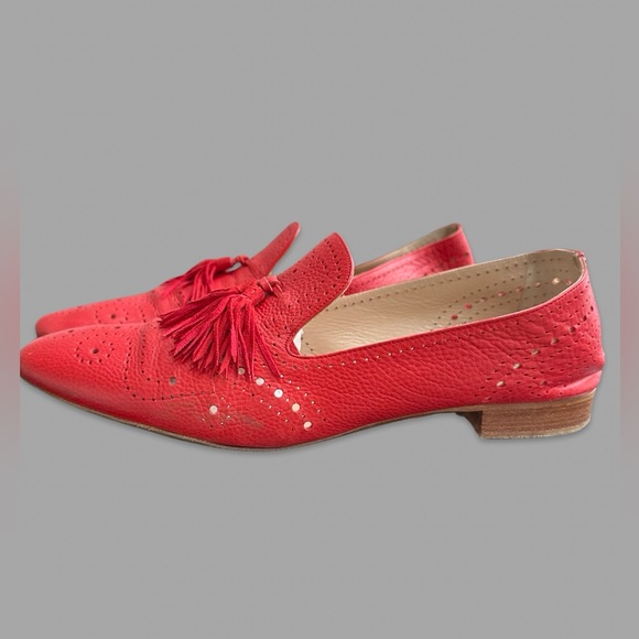 Fratelli Rossetti red Hobo slippers - Picture 1 of 11